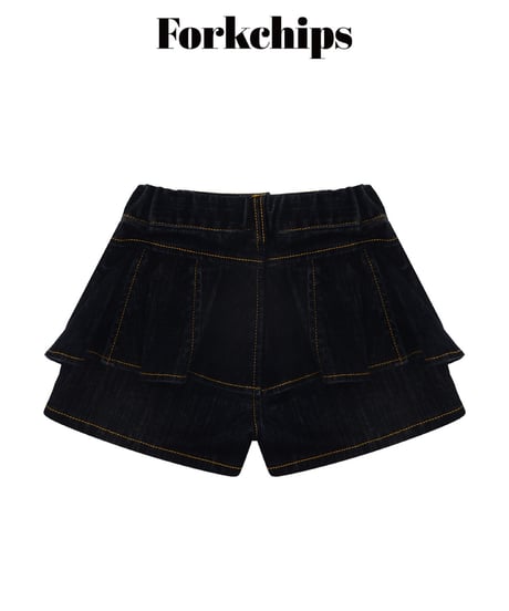 27[予約]FORKCHIPS velvet flare pants