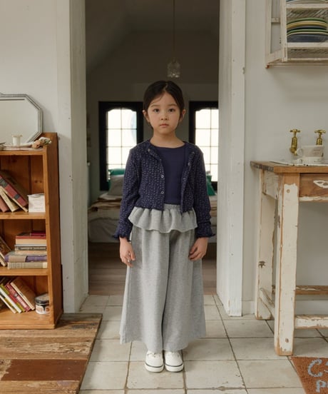 6[予約]mon Atelier eyelet cardigan