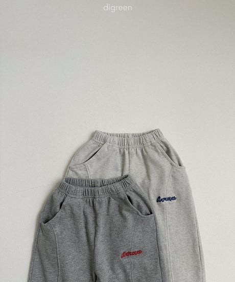 33[予約]digreen marco jogger pants