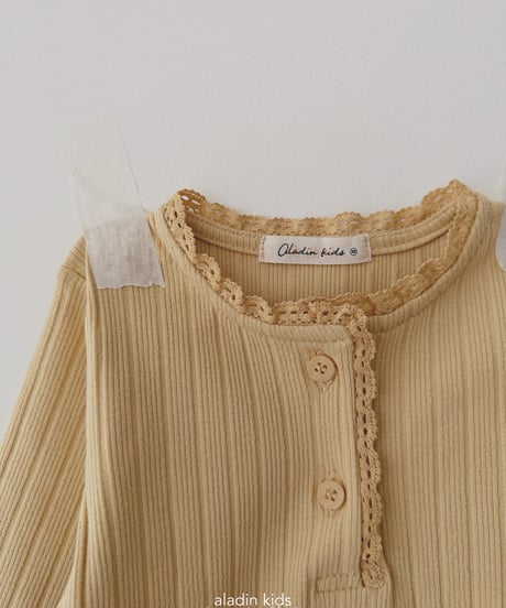 7[予約]aladin soft button tee