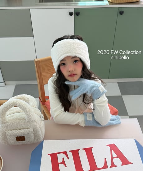 62[予約]ninibello rosie heart apron