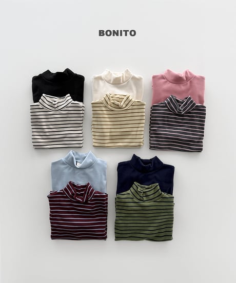 4[予約]bonito 1＋1 turtleneck