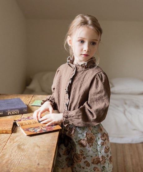 5[予約]perrobebe agnes blouse
