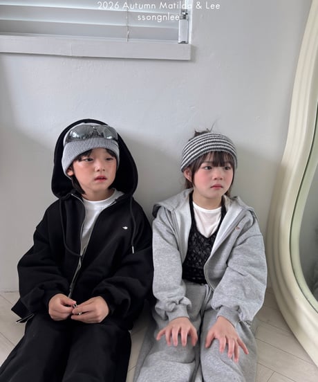 80[予約]matilda&lee 2way hood zip-up