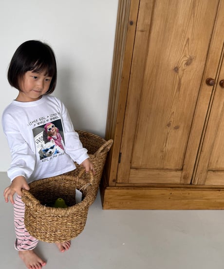 4[予約]nightbebe little girl long sleeve tee
