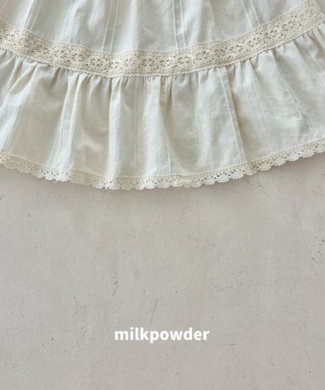 14[予約]milkpowder may skirt
