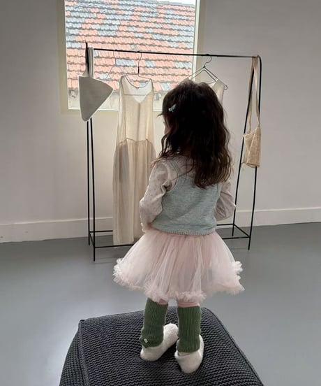 18[予約]aiai berry tulle tutu skirt leggings
