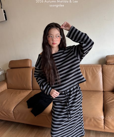 40[予約]matilda&lee billie off knit
