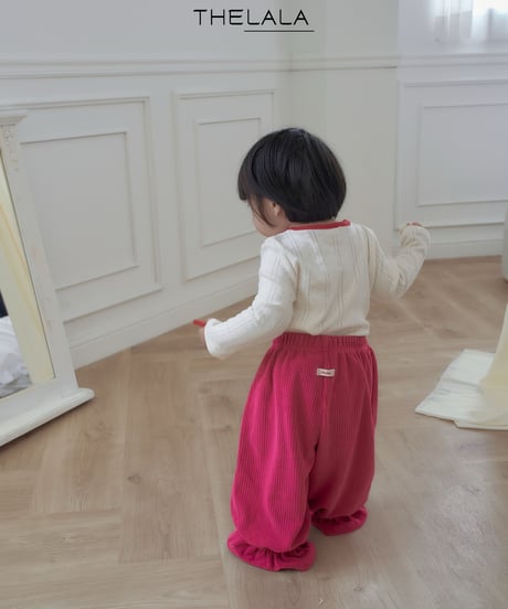 21[予約]thelala petit ribbon t-shirt