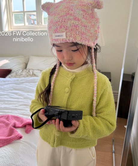 10[予約]ninibello star candy cardigan