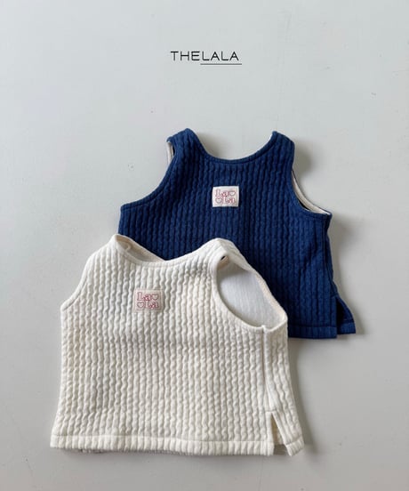 36[予約]thelala wave vest