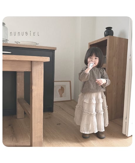 45[予約]nunubiel orner skirt