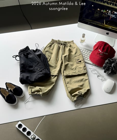 63[予約]matilda&lee cargo pocket pants