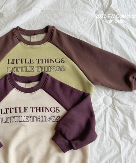 20[予約]ninibello little bear raglan mtm