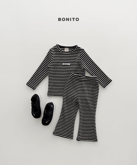 49[予約]bonito stripe slin set