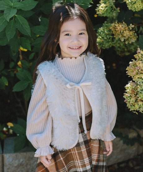 10[予約]mon Atelier lumi fur vest