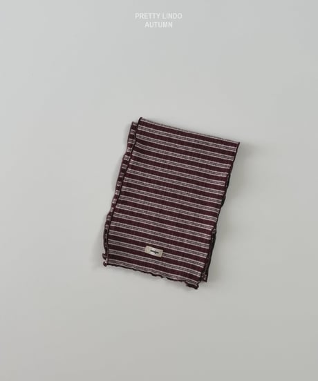 75[予約]LINDO border scarf
