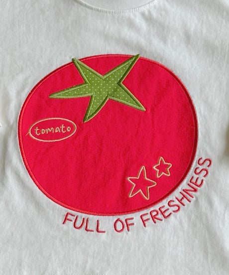 17[予約]ninibello tomato patch tee