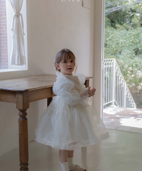 46[予約]OREN severin organza dress