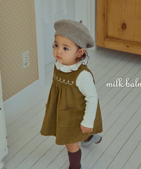 5[予約]milkbalm picot frill t