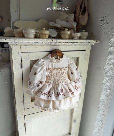 50[予約]marron verna suit(6-18m)