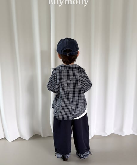 55[予約]ELLYMOLLY hershey color block pants