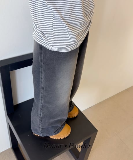 46[予約]bunny powder cortis denim pants