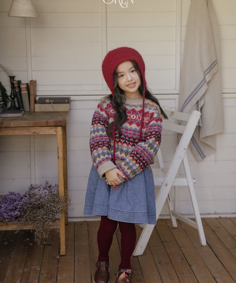 30[予約]OREN adeline multi wool knit