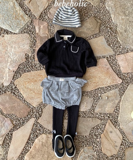 22[予約]bebeholic tiny collar tee