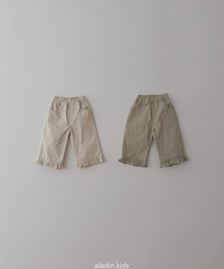 9[予約]aladin delicate lace pants