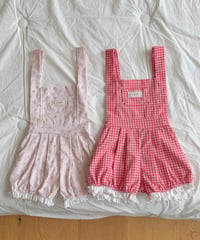 46[予約]ninibello pine pumpkin romper