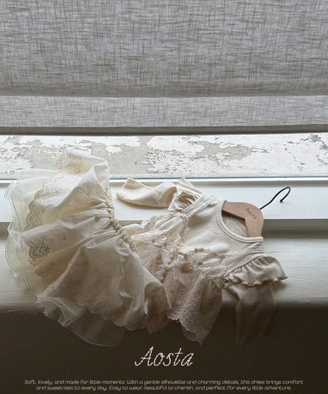 19[予約]Aosta lace skirt