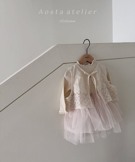 2[予約]Aosta camellia dress
