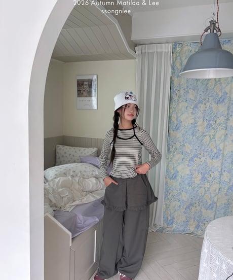 52[予約]matilda&lee ruffle skirt pants