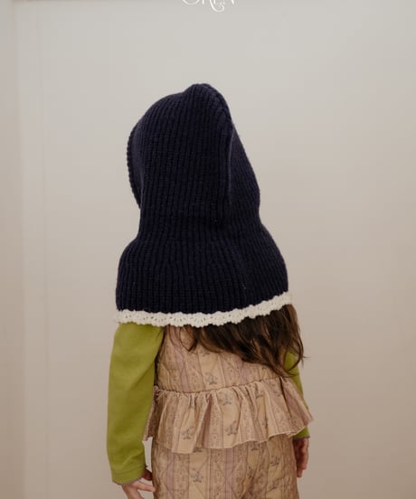 13[予約]OREN color blocked cape balaclava