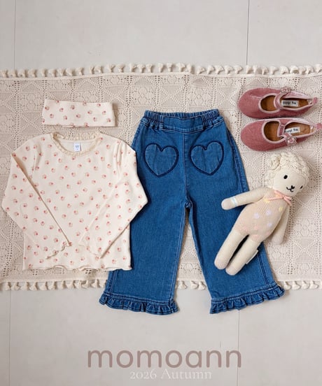 28[予約]momoann frill denim