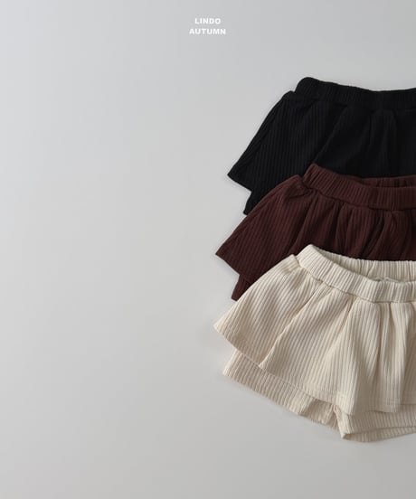 28[予約]LINDO dark skirt pants