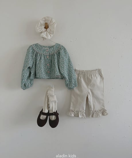 11[予約]aladin capri frill pants