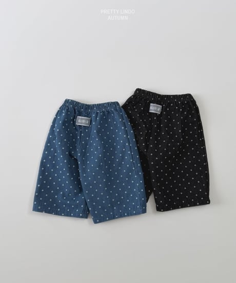 63[予約]LINDO round denim pants