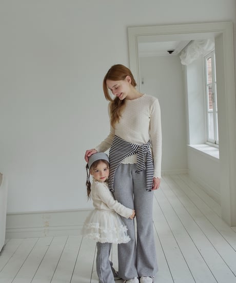 20[予約]momoann simple bootcut