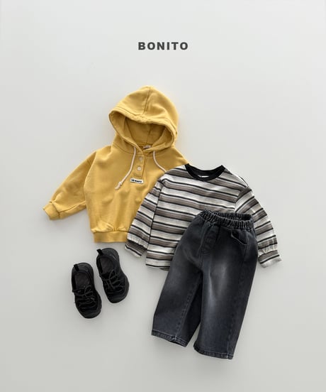 36[予約]bonito henley hoodie