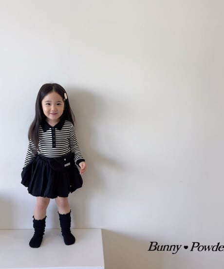 37[予約]bunny powder woni collar tee