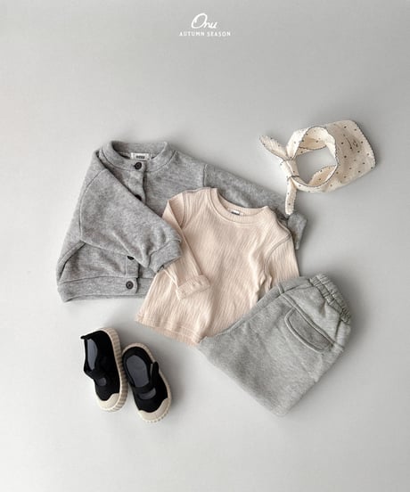 17[予約]onu cushioned terry pants
