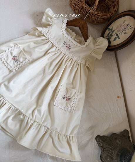 45[予約]marron butter dress(XS-L)