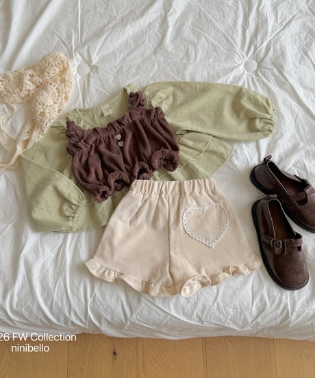 22[予約]ninibello arm terry bustier