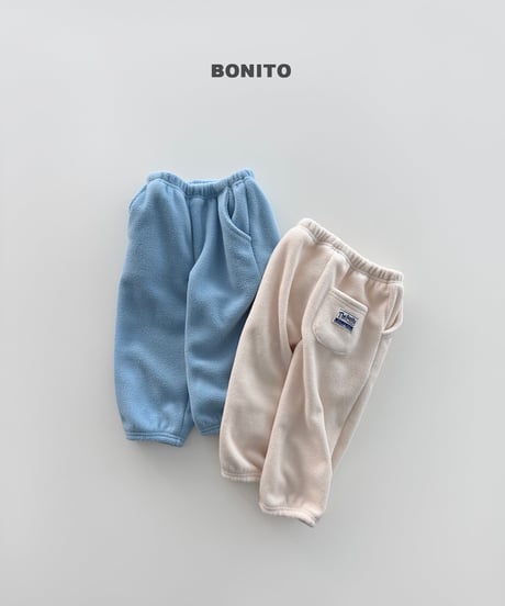 16[予約]bonito cloud pocket jogger pants