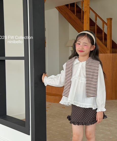 13[予約]ninibello dear dot skirt