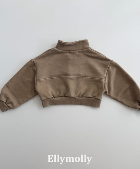 31[予約]ELLYMOLLY arch pig half zip