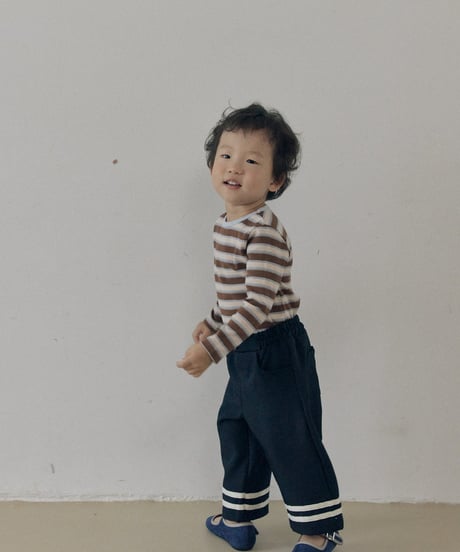 26[予約]送料無料 the beige tape line pants