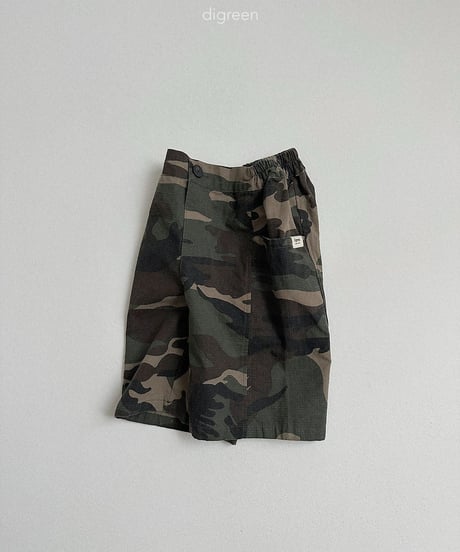 2[予約]digreen camo bermuda